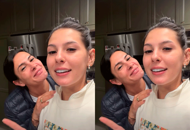 Ana Castela e sua mãe Michele Castela