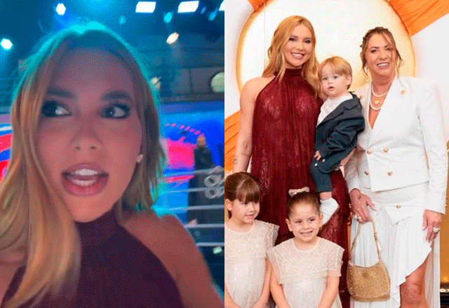 Virginia fica assustada ao ver magnitude e cardápio da festa da mãe