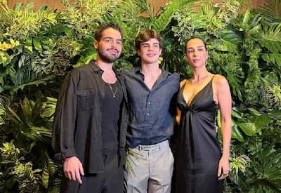 Filho caçula de Faustão se forma no Ensino Médio e reúne família na cerimônia