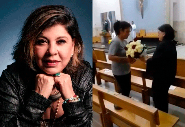 Roberta Miranda visita mãe de Tainara, morta após ser arrastada pelo ex