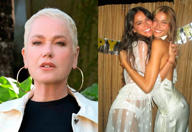 Sasha e Bruna Marquezine e Xuxa Meneghel