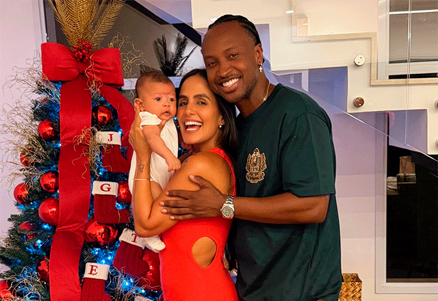 Carol Peixinho, Thiaguinho e filho do casal