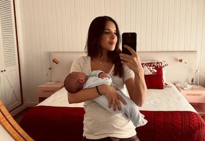 Mariana Rios comemora primeiro mesversário do filho Palo