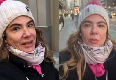 Luciana Gimenez vive clima de tensão em Nova York
