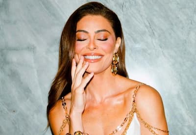 Campeã com a Viradouro, Juliana Paes desconversa sobre valor da fantasia
