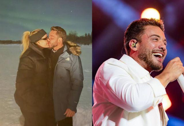 Wesley Safadão se declara a Thyane Dantas em viagem à Lapônia e encanta com registro sob aurora boreal