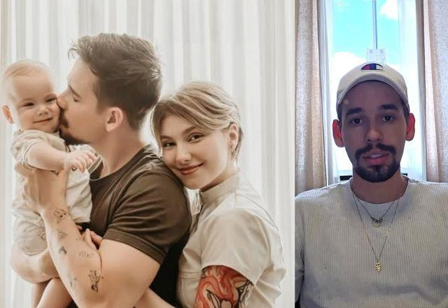 Lucas Borbas emociona ao falar sobre luto após morte de Isabel Veloso