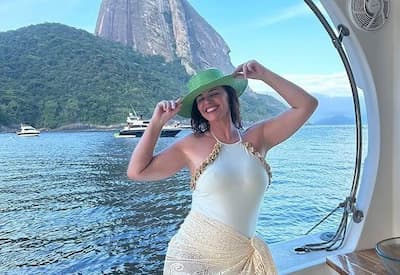 Luma de Oliveira chama a polícia para resolver questão de importunação em praia do Rio