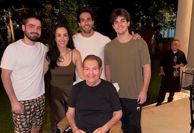 No aniversário da irmã, João Silva publica foto em família ao lado de Faustão