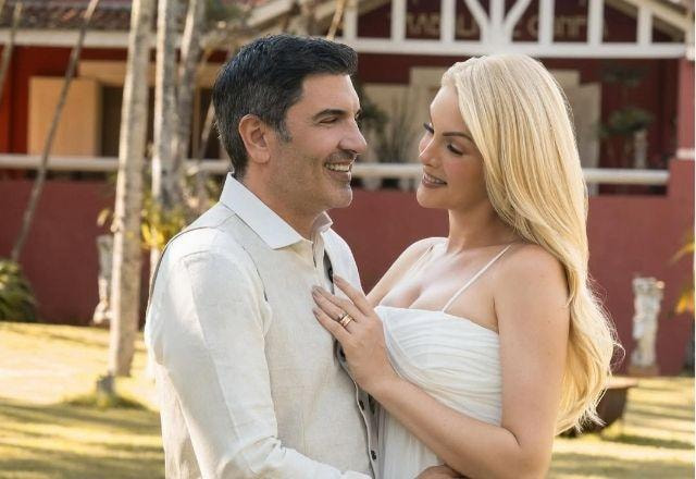 Anna Hickamann e Edu Guedes